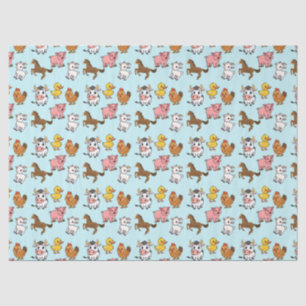 Farm Animals Tissue Paper