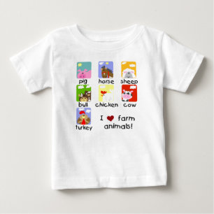 Farm Animals Tshirts and Gifts