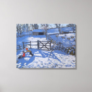 Farm at Elton near Rowsley 2008 Canvas Print