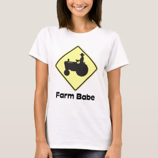 Farm Babe Pastel Yellow T-Shirt