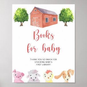 Farm - Baby library Poster