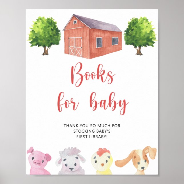 Farm - Baby library Poster (Front)