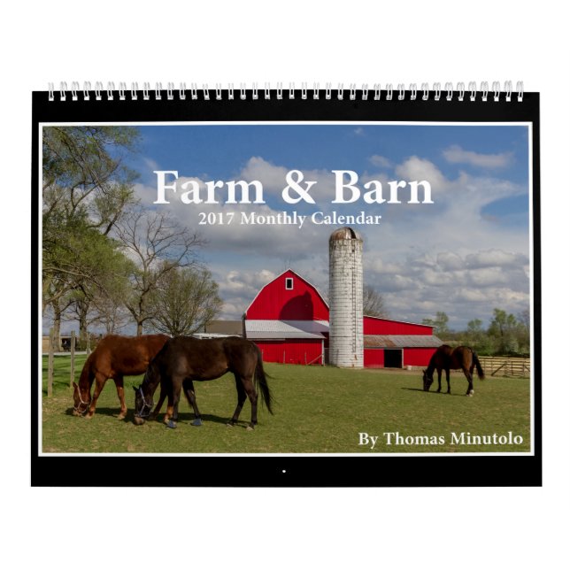Farm & Barn 2017 Calendar By Tom Minutolo (Cover)