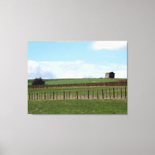 farm barn canvas print