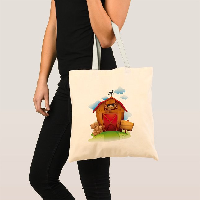 Farm Barn Tote Bag (Creator Uploaded)