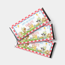 Farm Barnyard Animal Birthday Party Personalised  