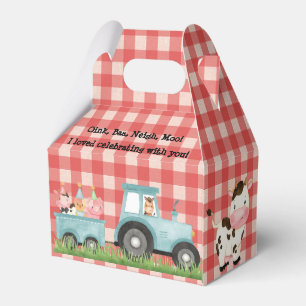 Farm Barnyard Birthday Party Favour Box
