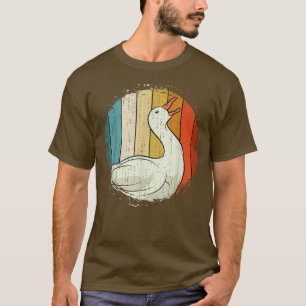 Farm Bird Goose Lover Farmer Animal Retro Goose T- T-Shirt