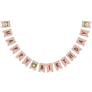 Farm Birthday Bunting Bunting
