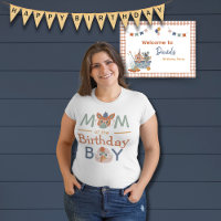 Farm Birthday Mum T-shirt