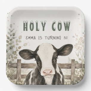 Farm Birthday Party Plates