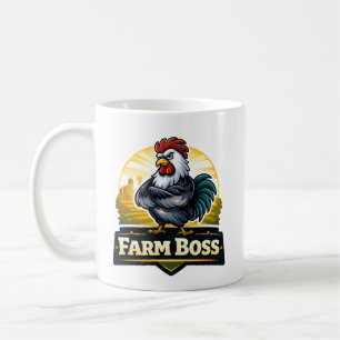 Farm boss roster coffee mug