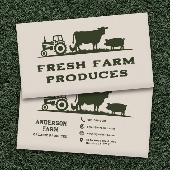 Farm Business Card (Farm Business Card)