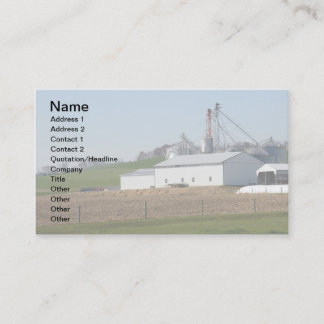 farm business card