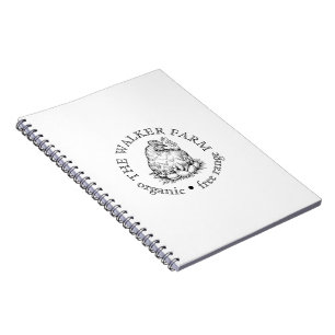 Farm Business Logo Promotional Branding Notebook