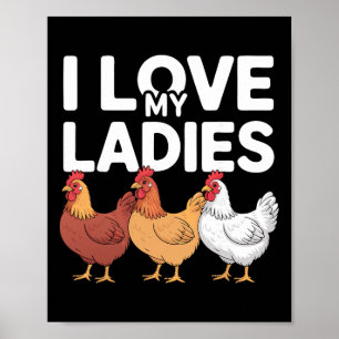 Farm Chicken Keeper Hen Farmer Poultry _3 Poster