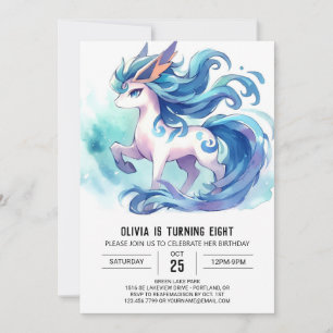 Farm Children Horse Birthday Invitation