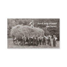 Farm Contractor business card