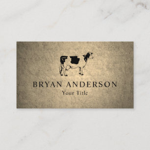 Farm - Cow Business Card