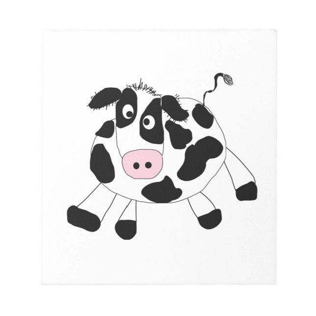 Farm Cow Notepad (Front)