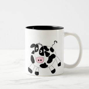 Farm Cow Tshirts and Gifts Two-Tone Coffee Mug