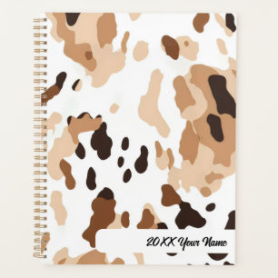 Farm Cowhide print Planner