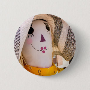 Farm Face 6 Cm Round Badge
