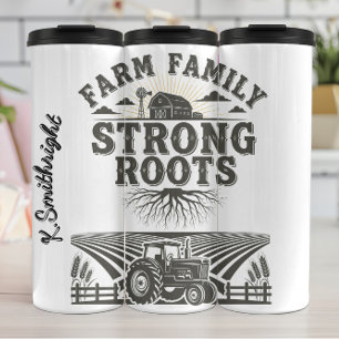 Farm Family Strong Roots Thermal Tumbler