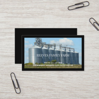 Farm Farmer Agricultural Business Cards