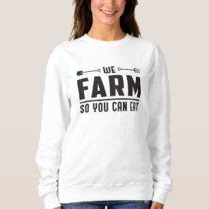 Farm Farmer Agriculture Farming Chicken Gift Idea Sweatshirt