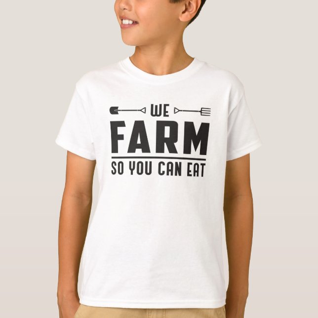 Farm Farmer Agriculture Farming Chicken Gift Idea T-Shirt (Front)
