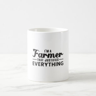Farm Farmer Agriculture Farming Funny Gift Idea Coffee Mug