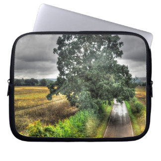 Farm Field, Meadow, Pasture, Paddock Laptop Sleeve