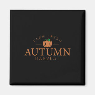 Farm Fresh Autumn Harvest Cute Pumpkin Patch Fall Magnet