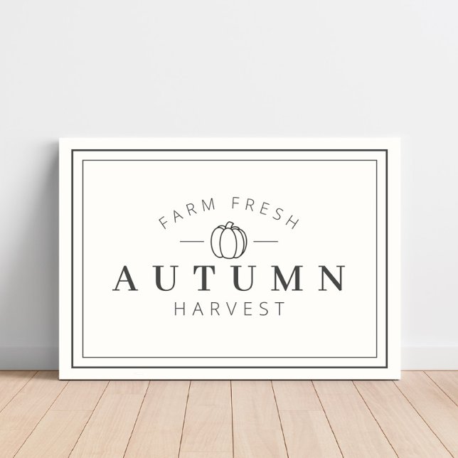 Farm Fresh Autumn Harvest Fall Canvas (Creator Uploaded)