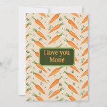 Farm-Fresh Carrot Herringbone Pattern