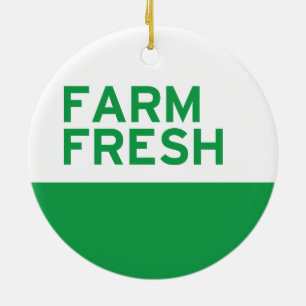 Farm Fresh Ceramic Tree Decoration