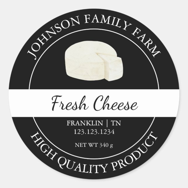 Farm Fresh Cheese Black Label (Front)