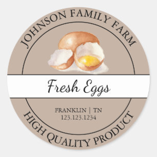 Farm Fresh Chicken Egg Brown Label