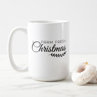 Farm Fresh Christmas Coffee Mug