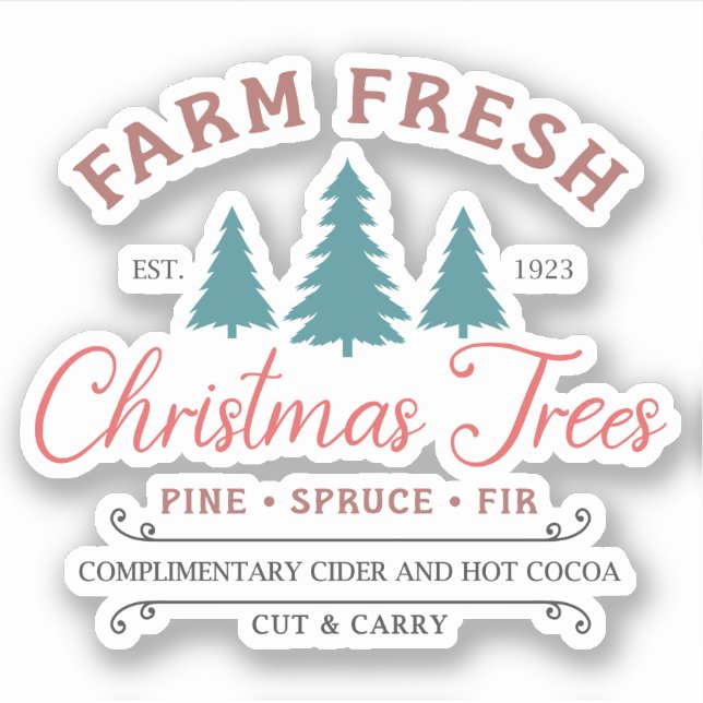 Farm Fresh Christmas Trees  (Front)