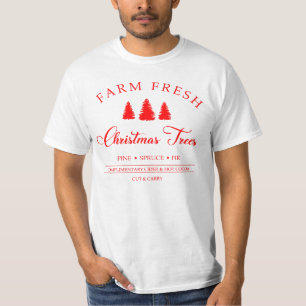Farm Fresh Christmas Trees, Retro Christmas, Chris T-Shirt
