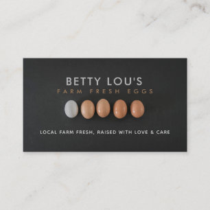 Farm fresh Eggs Business Cards