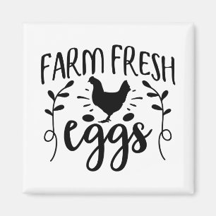 Farm Fresh Eggs  Magnet