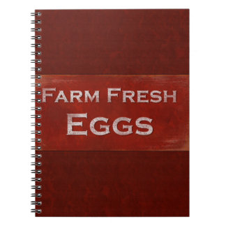 Farm Fresh Eggs Notebook