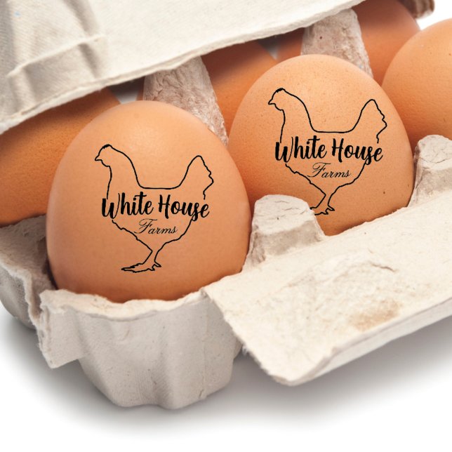 Farm Fresh Eggs Stamp | Personalised Egg Carton (Creator Uploaded)