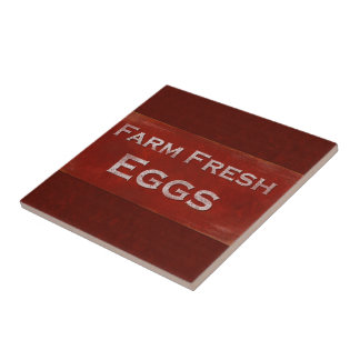 Farm Fresh Eggs Tile
