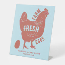 Farm Fresh Eggs with company farm name