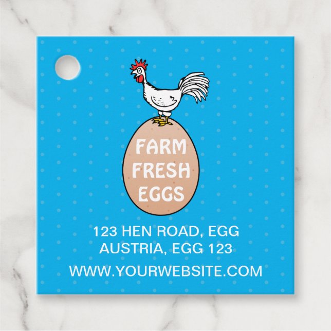 Farm Fresh Favour Tags (Front)
