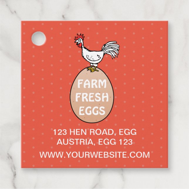 Farm Fresh Favour Tags (Front)